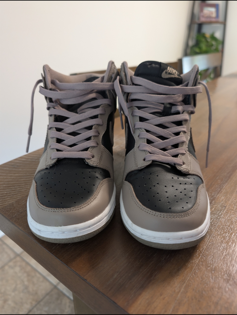 Nike Women's Dunks High Moonfossil - Picture 4 of 6